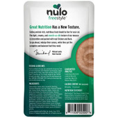 Nulo Freestyle Silky Mousse Chicken & Duck Recipe in Broth Kitten & Adult Wet Cat Food - Back