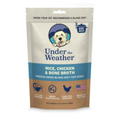 Under The Weather Rice, Chicken, & Bone Broth Freeze Dried Bland Dog Food - Front