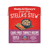 Stella & Chewy's Stella's Stew Cage-Free Turkey Recipe Wet Dog Food - Front