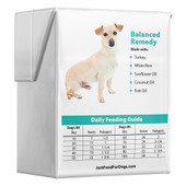JustFoodForDogs Pantry Fresh Balanced Remedy Gently Cooked Dog Food - Back