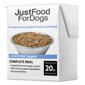 JustFoodForDogs Pantry Fresh Joint & Skin Support Gently Cooked Dog Food - Front