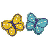 Pawsitively Gourmet Spring Butterfly Cookie Dog Treat - Front