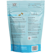 Treatibles Full Spectrum Hemp Oil Blueberry Flavor Hard Chews for Small Dogs (under 40 lbs.) - Back