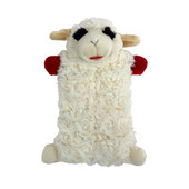 Multipet Lamb Chop Squeaker Mat Plush Dog Toy - Front