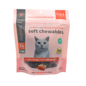 Treatibles Extra Strength with Salmon Oil 3 mg CBD Soft Cat Chews - Front