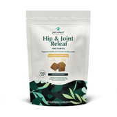 Pet Releaf Hip & Joint Releaf Organic Hemp Edibites Peanut Butter & Banana Flavor for Medium & Large Dogs - Front, 7.5 oz