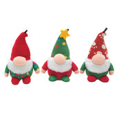 Snugarooz Holiday Baby Gnomies Plush Dog Toys, Assorted Styles - Front
