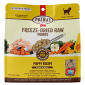 Primal Freeze-Dried Raw Pronto Puppy Recipe Dog Food - Front, 16 oz