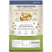 The Honest Kitchen Gourmet Whole Food Clusters Whole Grain Chicken & Superfoods Recipe Small Breed Dry Dog Food - Back