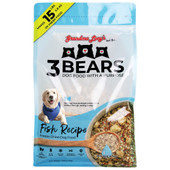 Grandma Lucy's 3 Bears Fish Recipe Freeze-Dried Dog Food - Front