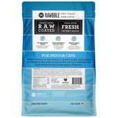 Bixbi Rawbble Grain Free Freeze-Dried Raw Coated Indoor Cat Health Chicken & Salmon Recipe Dry Cat Food - Back