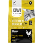 Kiwi Kitchens Barn-Raised & Free-Range Chicken Dinner w/ Lamb Green Tripe Freeze-Dried Raw Cat Food - Front