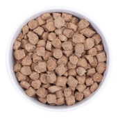 Kiwi Kitchens Pure NZ Fish Dinner Freeze-Dried Raw Cat Food - Front/ Food