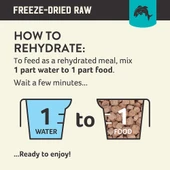 Kiwi Kitchens Pure NZ Fish Dinner Freeze-Dried Raw Cat Food - Infographic 2