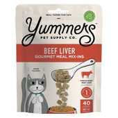 Yummers Beef Liver Gourmet Meal Mix-Ins Freeze-Dried Cat Food Topper - Front