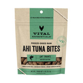 Vital Essentials Ahi Tuna Bites Freeze-Dried Raw Cat Treats - Front
