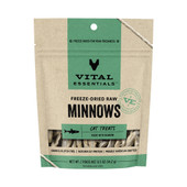Vital Essentials Minnows Freeze-Dried Raw Cat Treats - Front