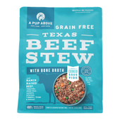 A Pup Above Gently Cooked Grain Free Texas Beef Stew w/ Bone Broth Frozen Dog Food - Front, 3lbs