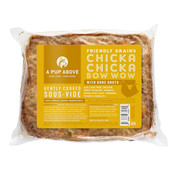 A Pup Above Gently Cooked Friendly Grains Chicka Chicka Bow Wow w/ Bone Broth Frozen Dog Food - Front, 1lbs