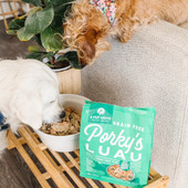 A Pup Above Gently Cooked Grain Free Porky's Luau w/ Bone Broth Frozen Dog Food - Lifestyle