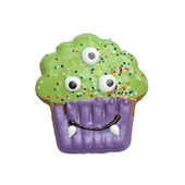 Pawsitively Gourmet Halloween Alien Cupcake Cookie Dog Treat - Front