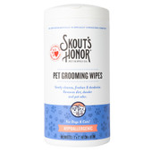 Skout's Honor Hypoallergenic Pet Grooming Wipes for Dogs & Cats - Front