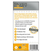 Silver Honey Rapid Ear Care Vet Strength Ear Treatment Kit for Dogs & Cats - Back