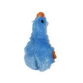 Multipet Duckworth Small Plush Dog Toy - Front, Blue