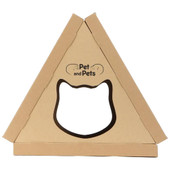 Petique Tippy Peak Eco Cat House - Front