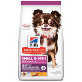 Hill's Science Diet Sensitive Stomach & Skin Chicken Recipe Small & Mini Adult Premium Dry Dog Food - Front