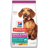 Hill's Science Diet Perfect Weight Chicken Recipe Small & Mini Adult Premium Dry Dog Food - Front