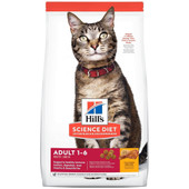 Hill's Science Diet Chicken Recipe Adult 1-6 Premium Dry Cat Food - Front