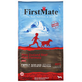 FirstMate Limited Ingredient New Zealand Beef Meal Formula Adult Dry Dog Food - Front, 25 lb