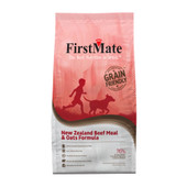 FirstMate Grain Friendly New Zealand Beef Meal & Oats Formula Adult Dry Dog Food - Front, 5 lb