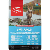 Orijen Six Fish Recipe Dry Cat Food - Front