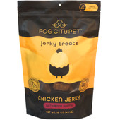 Fog City Pet Chicken w/ Bone Broth Recipe Air-Dried Jerky Dog Treats - Front
