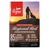 Orijen Regional Red Recipe Dry Dog Food - Front, 4.5 lb