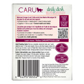 Caru Daily Dish Beef w/ Chicken Stew Wet Dog Food - Back