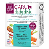 Caru Daily Dish Turkey w/ Wild Salmon Stew Wet Dog Food - Front