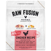 Vital Essentials Raw Fusion Chicken Entrée Patties Frozen Raw Dog Food - Front