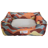 Fetch Your Own Adventure Indoor & Outdoor Cuddler Dog Bed - Front