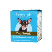 Herbsmith Dog Breath Dental Support Powder for Dogs - Front