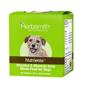 Herbsmith Nutrients Vitamins & Minerals from Whole Foods for Dogs & Cats - Front
