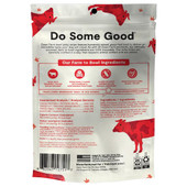 Open Farm Grain Free Grass-Fed Beef Recipe Jerky Strips Dog Treats - Back