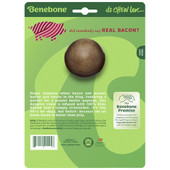 Benebone Ring Bacon Flavor Dog Chew Toy - Back