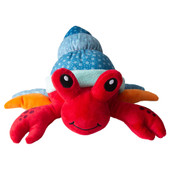 Snugarooz Hermie The Crab Plush Dog Toy - Front
