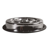 Indiepets Spiral Slow Feeder Stainless Steel Dog Bowl - Front