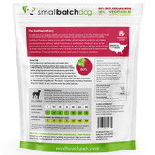 Smallbatch Lightly Cooked Beef Recipe Frozen Dog Food - Back