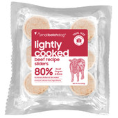 Smallbatch Lightly Cooked Beef Recipe Frozen Dog Food - Front, Trial Size