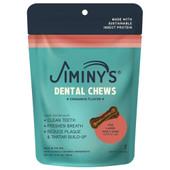 Jiminy's Cinnamon Flavor X-Small Dental Dog Chews - Front, Large